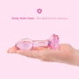 b-vibe-pink-roses-glass-butt-plug-training-set