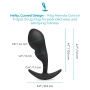 b-Vibe Remote Control P-Spot Weighted Vibrating Silicone Snug Plug 145g