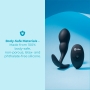 b-Vibe Remote Control P-Spot Weighted Vibrating Silicone Snug Plug 145g