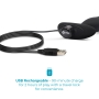 b-Vibe Remote Control P-Spot Weighted Vibrating Silicone Snug Plug 145g
