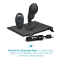 b-Vibe Remote Control P-Spot Weighted Vibrating Silicone Snug Plug 145g