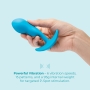 b-Vibe Remote Control P-Spot Weighted Vibrating Silicone Snug Plug 95g
