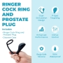 b-Vibe Ringer Cock Ring and Prostate Plug