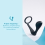 b-Vibe Ringer Cock Ring and Prostate Plug