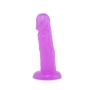 6 Inch Suction Cup Dildo - Purple