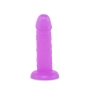 6 Inch Suction Cup Dildo - Purple