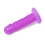 6 Inch Suction Cup Dildo - Purple
