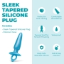 b-Vibe Butties Sleek Tapered Silicone Plug