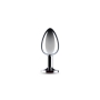 b-Vibe Stainless Steel Jewel Butt Plug Red Large 410g