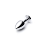 b-Vibe Stainless Steel Jewel Butt Plug Red Large 410g