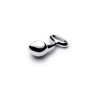 b-Vibe Stainless Steel Jewel Butt Plug Red Large 410g