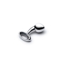 b-Vibe Stainless Steel Jewel Butt Plug Red Medium 265g