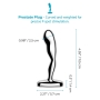 b-Vibe Stainless Steel Prostate Butt Plug