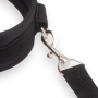 Lux Fetish Collar & Leash Set with Removable Cuffs & Satin Blindfold