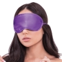 Lux Fetish Purple Collar, Cuffs & Leash Set with Satin Blindfold