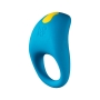 ROMP Juke Rechargeable Silicone Cock Ring Blue