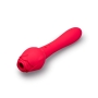 Le Wand Rechargeable Dual Ended Rose Suction Vibrator 