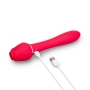 Le Wand Rechargeable Dual Ended Rose Suction Vibrator 