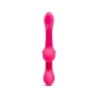 Together Vibes Double Tap Double-Ended Vibrating Strapless Strap-On Dildo Pink