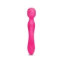 Together Vibes Tri-Delight Dual-Ended Triple Stim Wand & Rabbit Vibrator Pink
