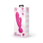 Together Vibes Tri-Delight Dual-Ended Triple Stim Wand & Rabbit Vibrator Pink