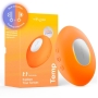 We-Vibe Temp Heating and Cooling Rechargeable Silicone Lay-On Vibrator Orange Tangerine