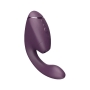 Womanizer Next Duo Rechargeable Silicone Dual G-Spot and Clitoral Stimulator with 3D Pleasure Air