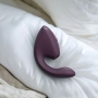 Womanizer Next Duo Rechargeable Silicone Dual G-Spot and Clitoral Stimulator with 3D Pleasure Air