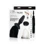 WhipSmart 3.75 Inch Furry Tales Black Foxtail Silicone USB Rechargeable Wireless Remote Control Butt Plug