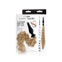 WhipSmart 4 Inch Furry Tales Blonde Pony Tail Silicone Butt Plug