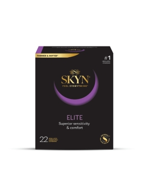 SKYN Elite 22 Count Non-Latex Lubricated Condoms