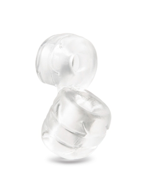 Stretch-Tech Double Barrel Flexible Secure Fit Cock Ring