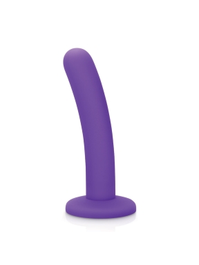 5 inch purple silicone dildo