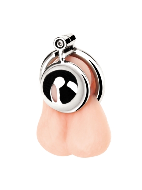 mini cock stainless steel micro chastity cage