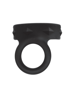 silicone duo snap cock & ball ring