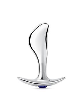 2.5 inch stainless steel bling prostate massager plug
