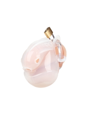 Full Restraint Silicone Cock And Balls Chastity Device
