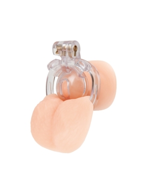 Acrylic See Thru Mini Cock Micro Chastity Cage