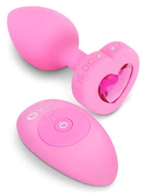 vibrating heart plug s/m