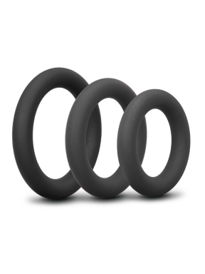 Snug Ring Swole 3-Pack Soft Stretch Silicone Secure Fit Cock Ring