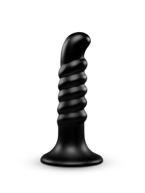 Krush 9.5 Inch Curved & Ribbed XXL Dildo with Suction Cup