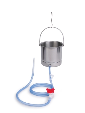 stainless steel enema bucket set