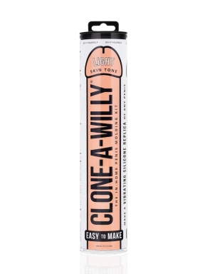 Clone-A-Willy Silicone DIY Homemade Vibrating Dildo Penis Molding Kit - Light Skin Tone
