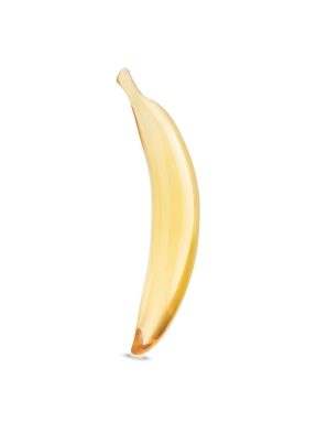 7 Inch Banana Joy Glass Dildo