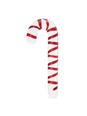 7.5 Inch Candy Cane Dream Glass Dildo