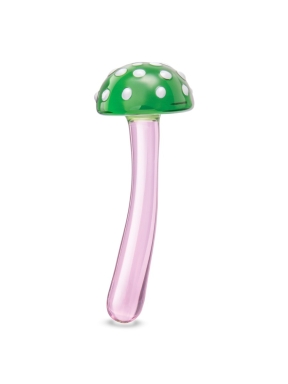 7.5 Inch Magic Mushroom Glass Dildo