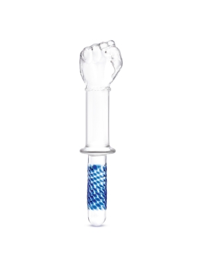 11 Inch glass fist double ended with handle grip