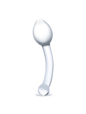 8 Inch pure indulgence glass anal slider
