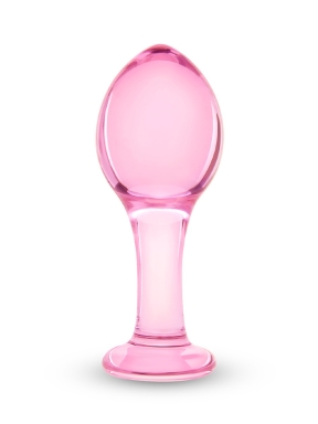 4.25 Inch Darling Daisy Glass Butt Plug