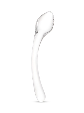 7.25 Inch Sculpted Slider Glass Dildo